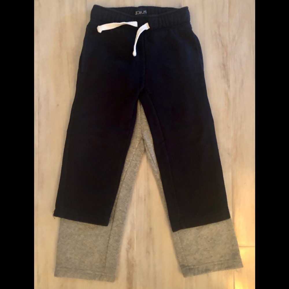 2-Children’s Place Straight Leg Sweat Pants-